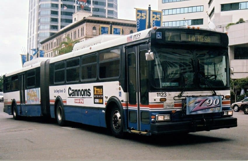 bus in la mesa,ca