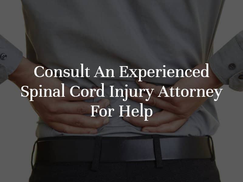 Consult an Experienced Spinal Cord Injury Attorney For Helpactors That Affect the Value of Your Personal Injury Settlement