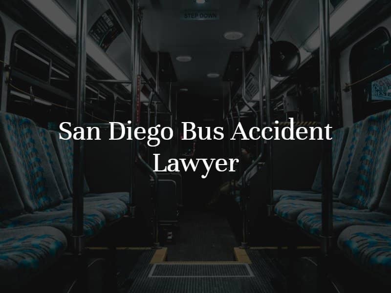 Bus accident attorney in San Diego 