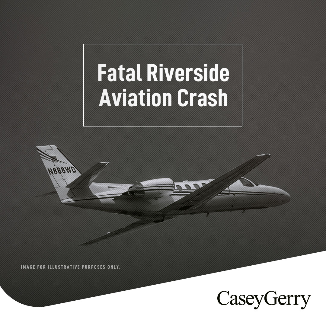 riverside plane crash